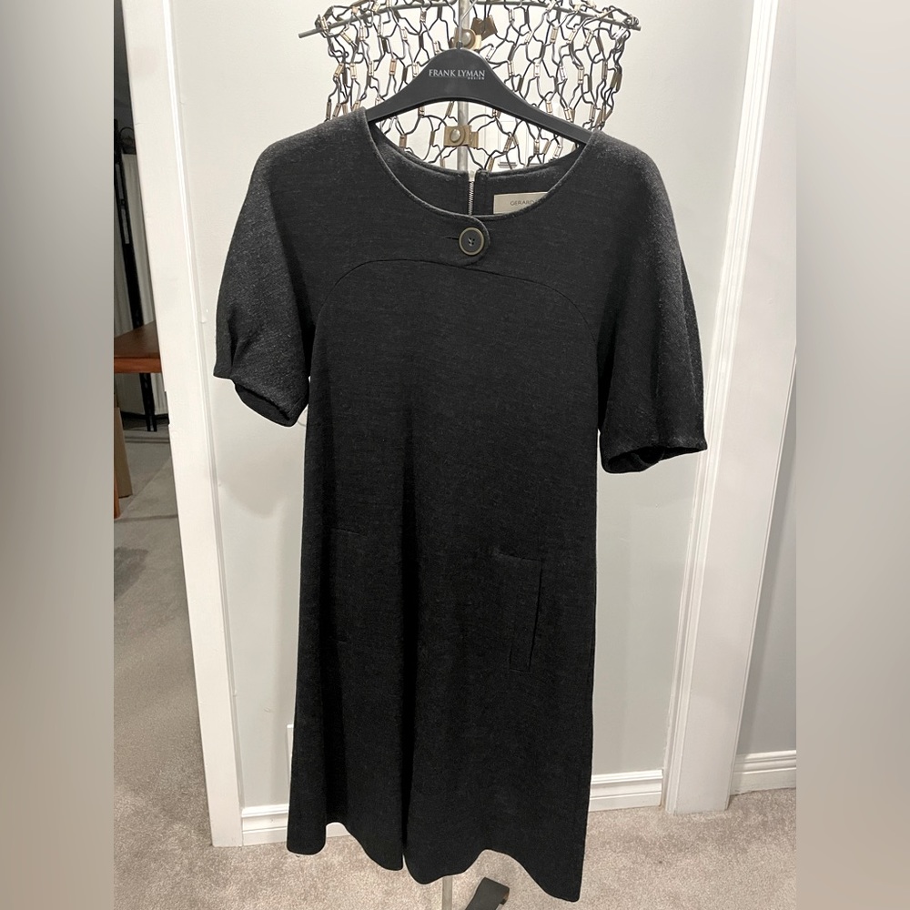 Gerard Darrel grey mini tunic dress